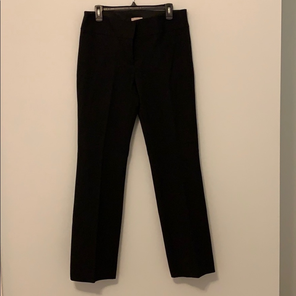 LOFT Julie fit black dress pants